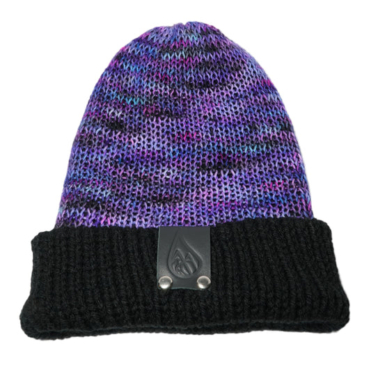 Amethyst and Black Net Hat