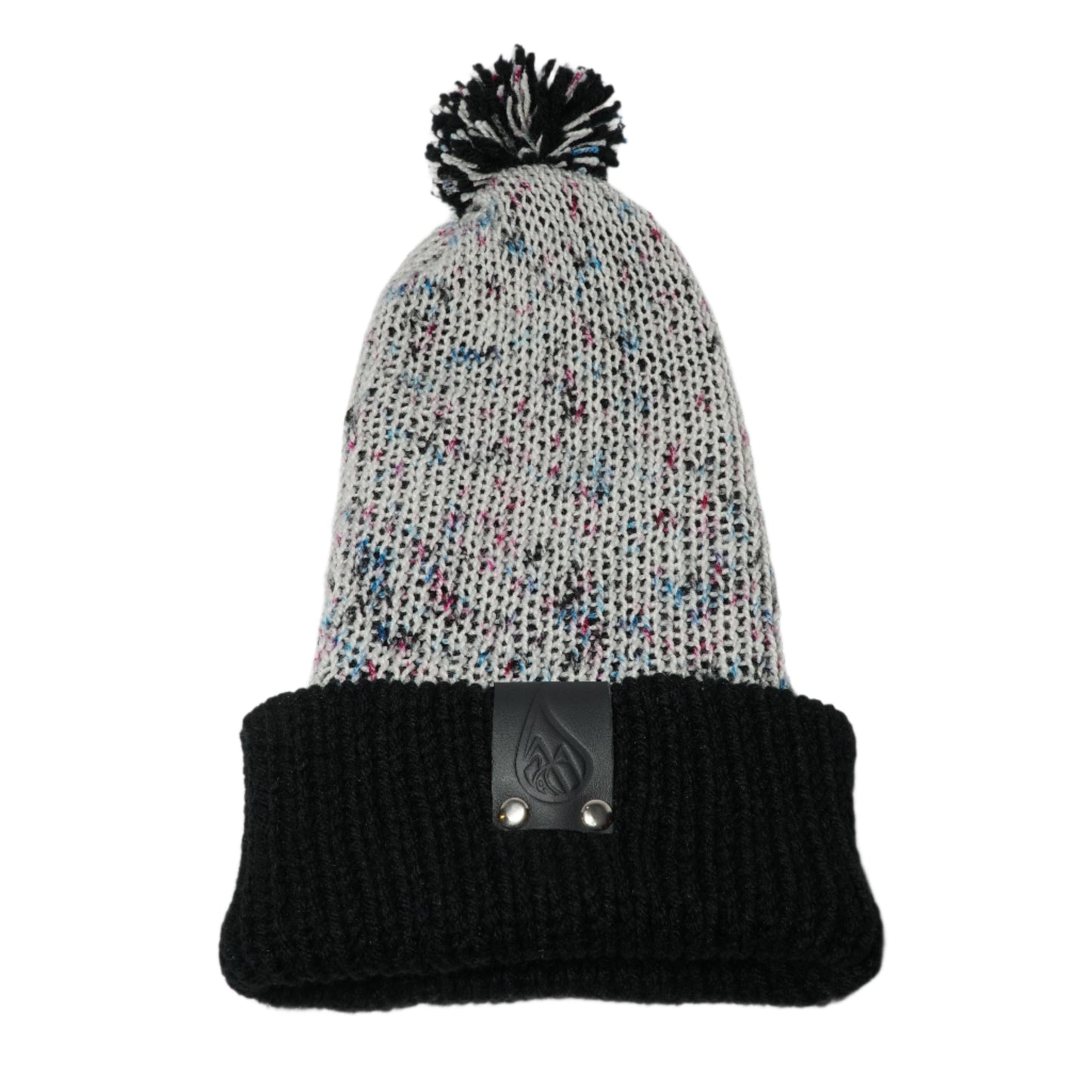 Stroke of Midnight Net Hat with Puff