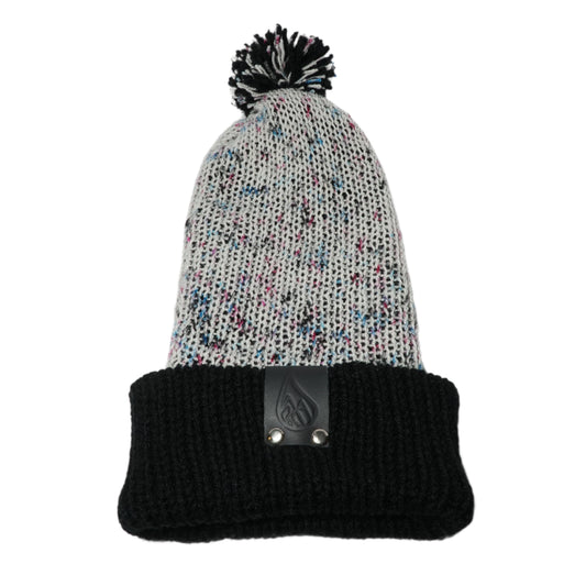 Stroke of Midnight Net Hat with Puff